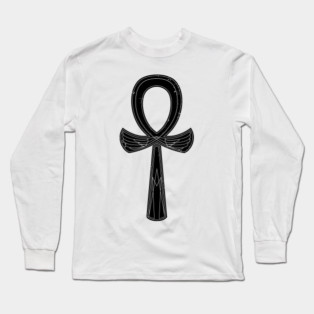 Ankh Symbol Long Sleeve T-Shirt by marieltoigo